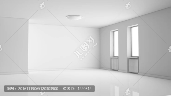 空蕩蕩的房間