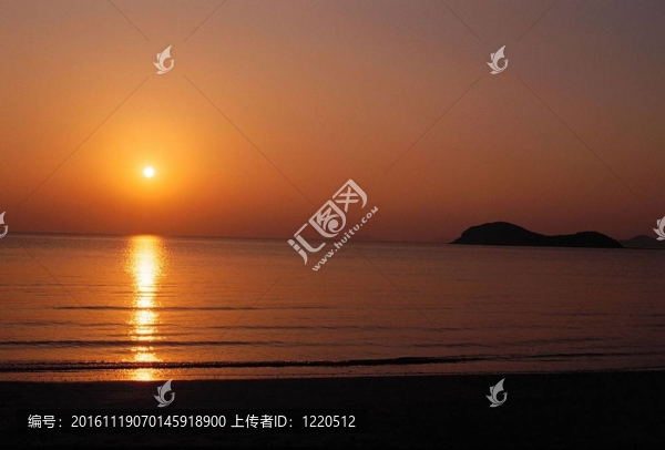 漂亮的海