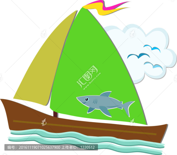 帆船Shark,Sail