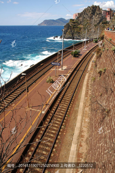 Manarola火車站-匯圖網(wǎng) www.fosd68.com Manarola火車站