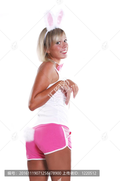 性感的花花公子女郎