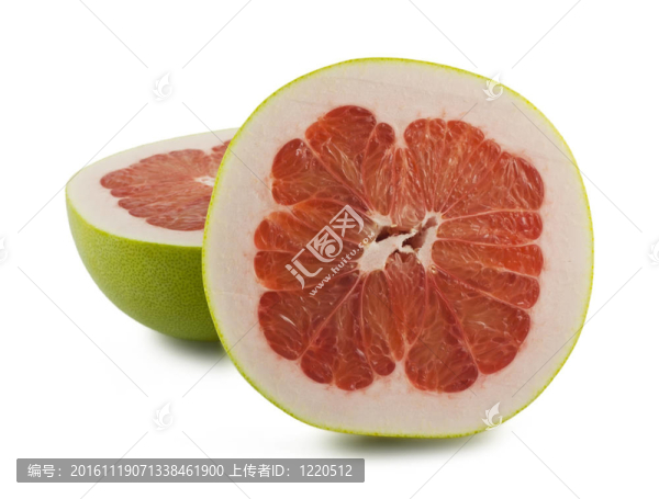 成熟的柚子