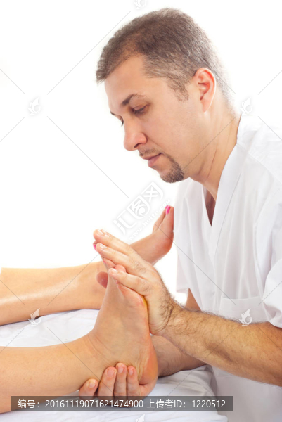 骨科人足部按摩