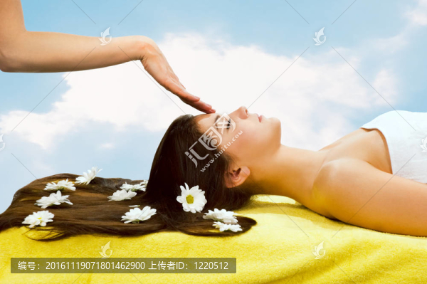 頭部按摩