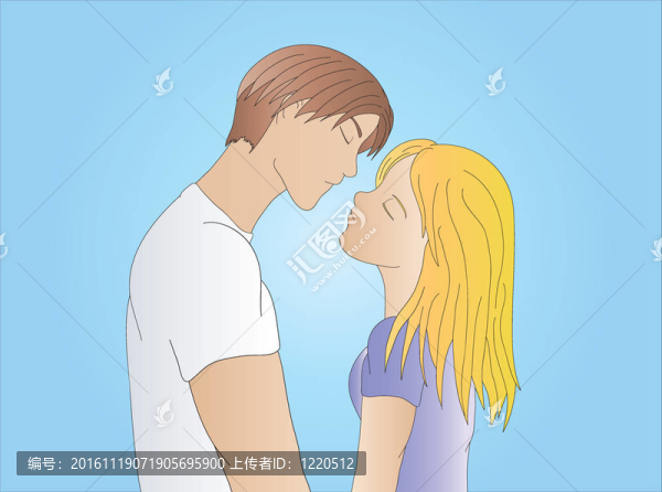 戀愛中的男孩和女孩