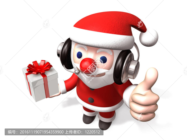 3d推銷員圣誕老人