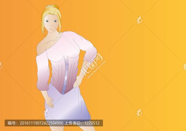 迷人的金發(fā)女子背景-匯圖網(wǎng) www.fosd68.com 迷人的金發(fā)女子背景