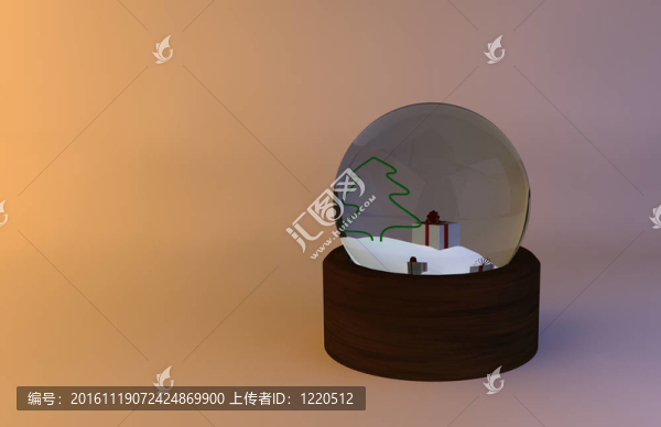 目前，圣誕樹圣誕玻璃球