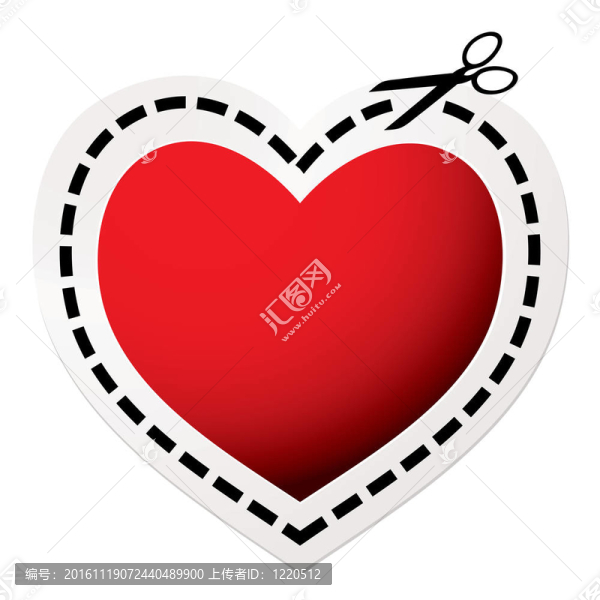 切割心紅