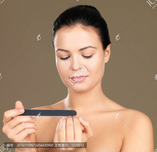 白色背景上的美