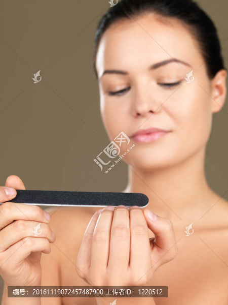 白色背景上的美