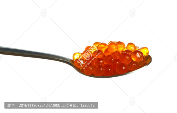 勺魚子醬中分離