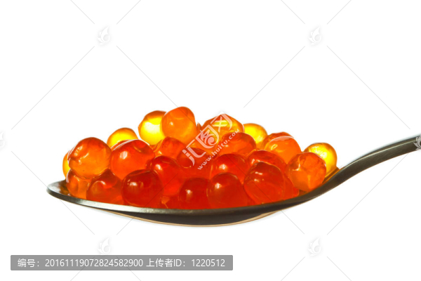 勺魚子醬中分離