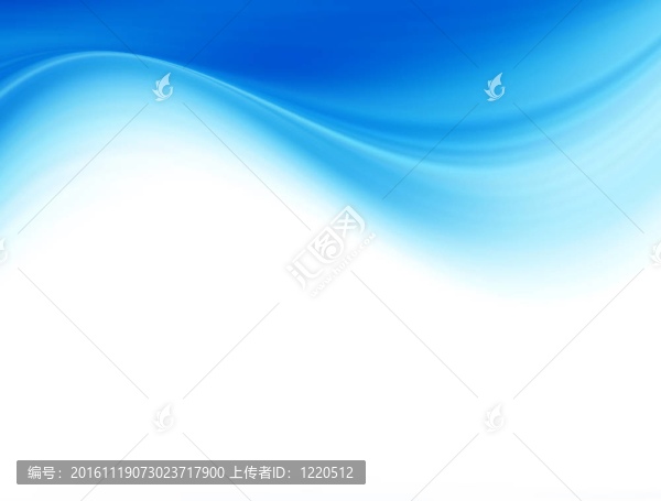 藍(lán)色的波浪