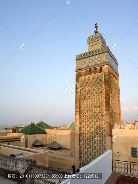 kairaouine清真寺；Fes（摩洛哥）。