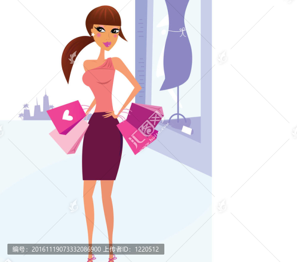 城市里的女人