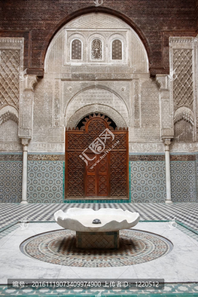 卡拉維因清真寺；Fes。