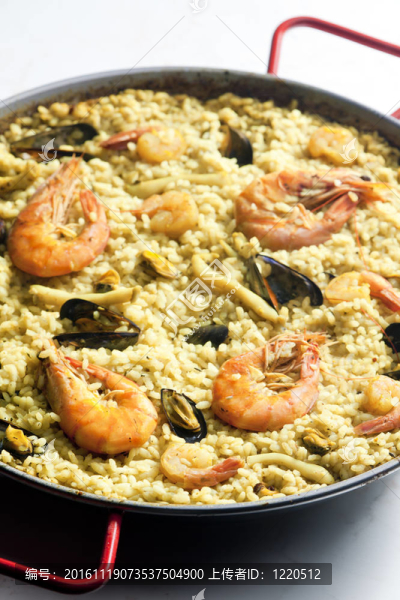 西班牙海鮮飯海鮮