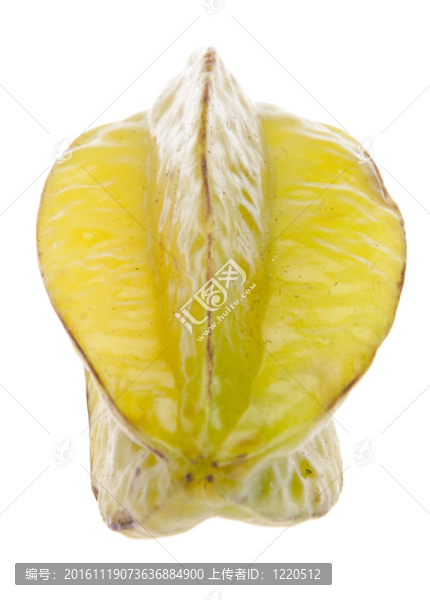 carambolastarfruit孤立White