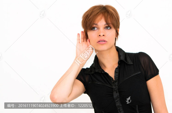 年輕的女人