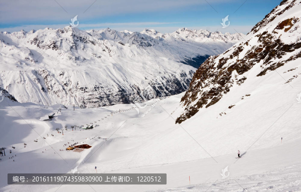 滑雪場(chǎng)hohrgurgl。奧地利
