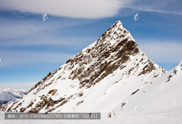 滑雪場(chǎng)hohrgurgl。奧地利