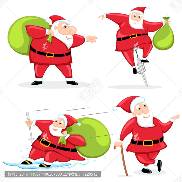 Santa與圣誕禮物