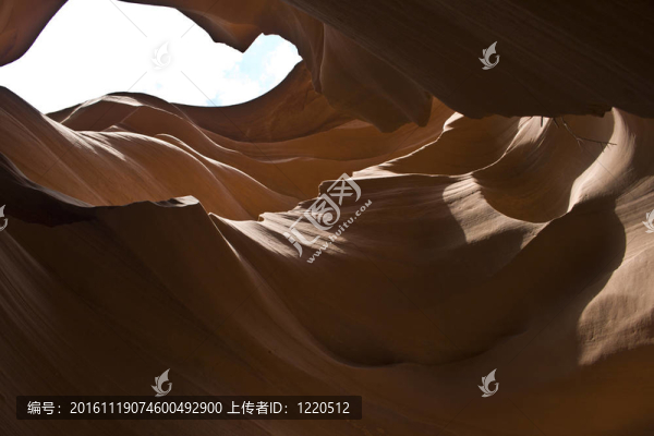 羚羊槽峽谷；亞利桑那州