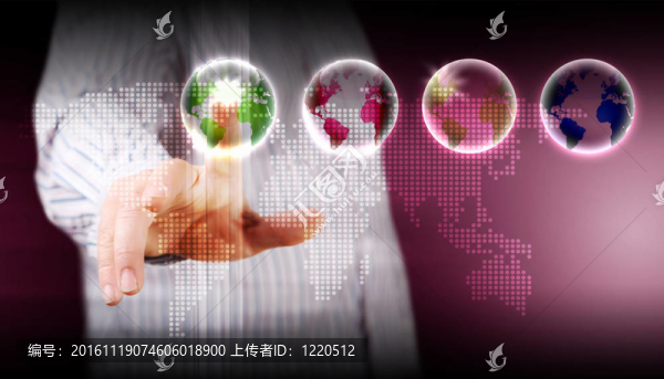 虛擬屏幕與人手觸摸