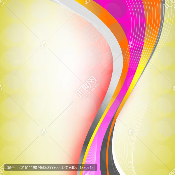 彩色抽象插畫背景