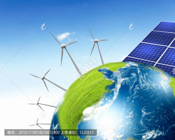 太陽能電池地球
