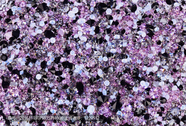 許多小鉆石寶石；豪華背景