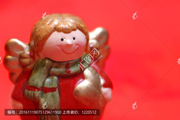 圣誕天使圍巾