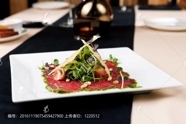 生牛肉片