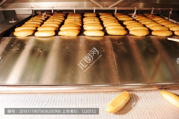 在面包面包店食品廠