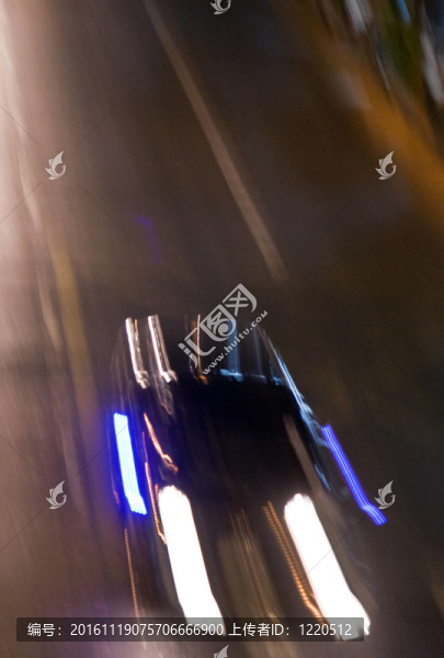 曼谷主要道路夜間行車及燈光效果