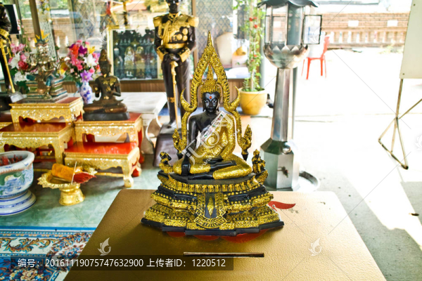 Wat,Na,Phramane與著名寺院佛像ajutthaya