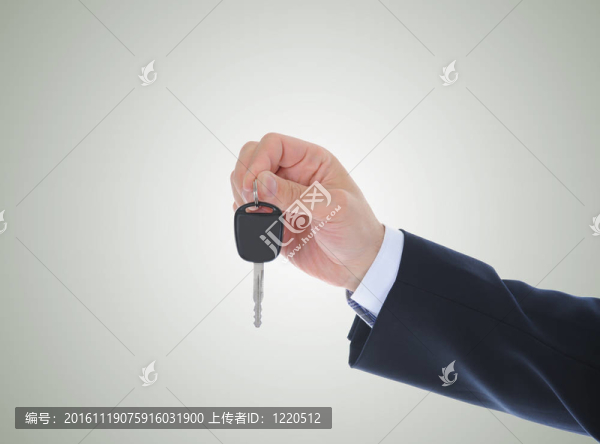 商人給車鑰匙