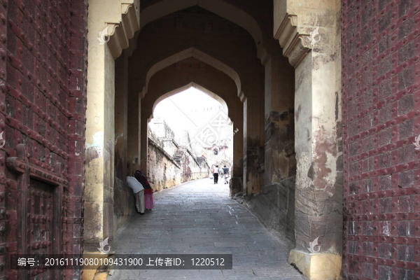 門Mehrangarh堡焦特布爾
