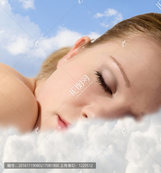 一個(gè)熟睡的少女的畫像