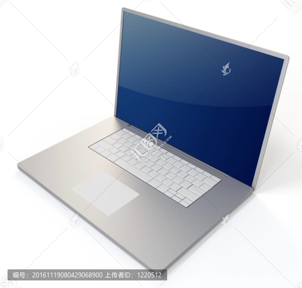3D金屬筆記本電腦