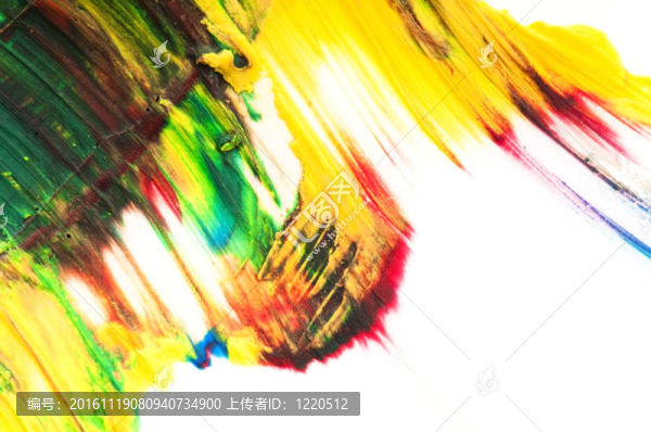 白色紙上的油漆