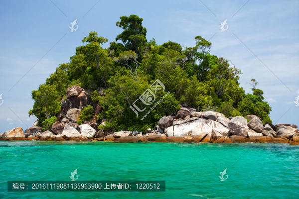 美麗的熱帶島嶼