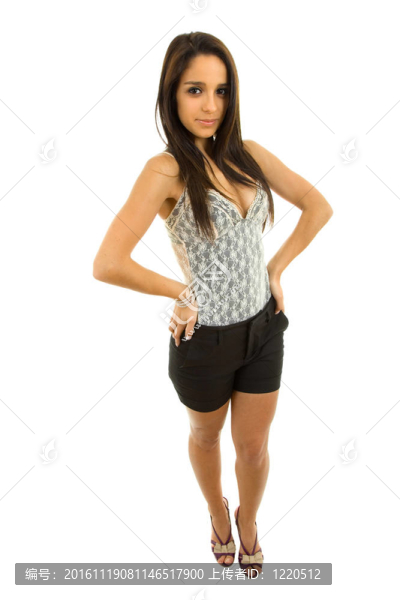 女人全身