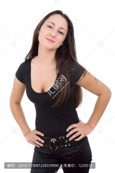 年輕的女人