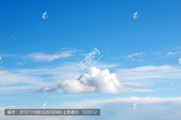 藍(lán)色的天空