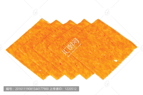 白底大理石奶酪切片