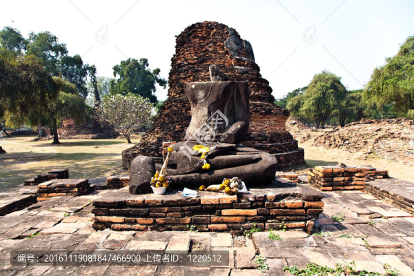 著名的寺Wat,Phra,Si,sanphet