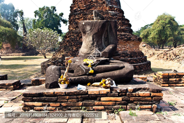著名的寺Wat,Phra,Si,sanphet