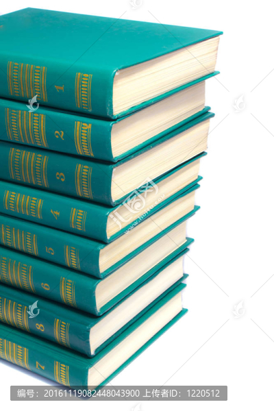 這是一堆書。